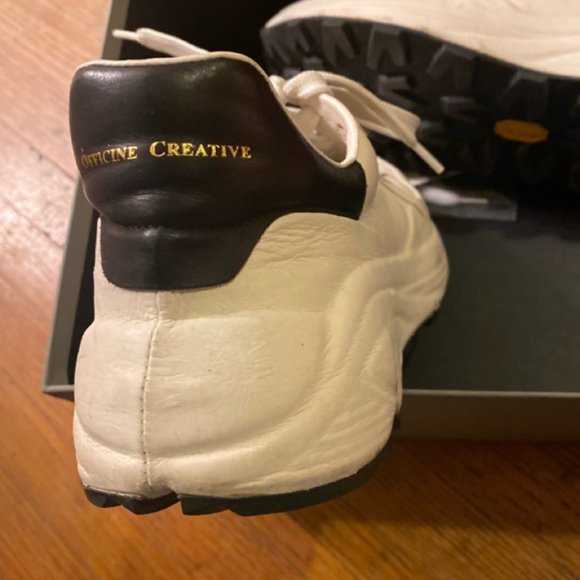 Designer Officine Creative Sneakers, Womens Size 9, White/Ivory - Picture 4 of 5